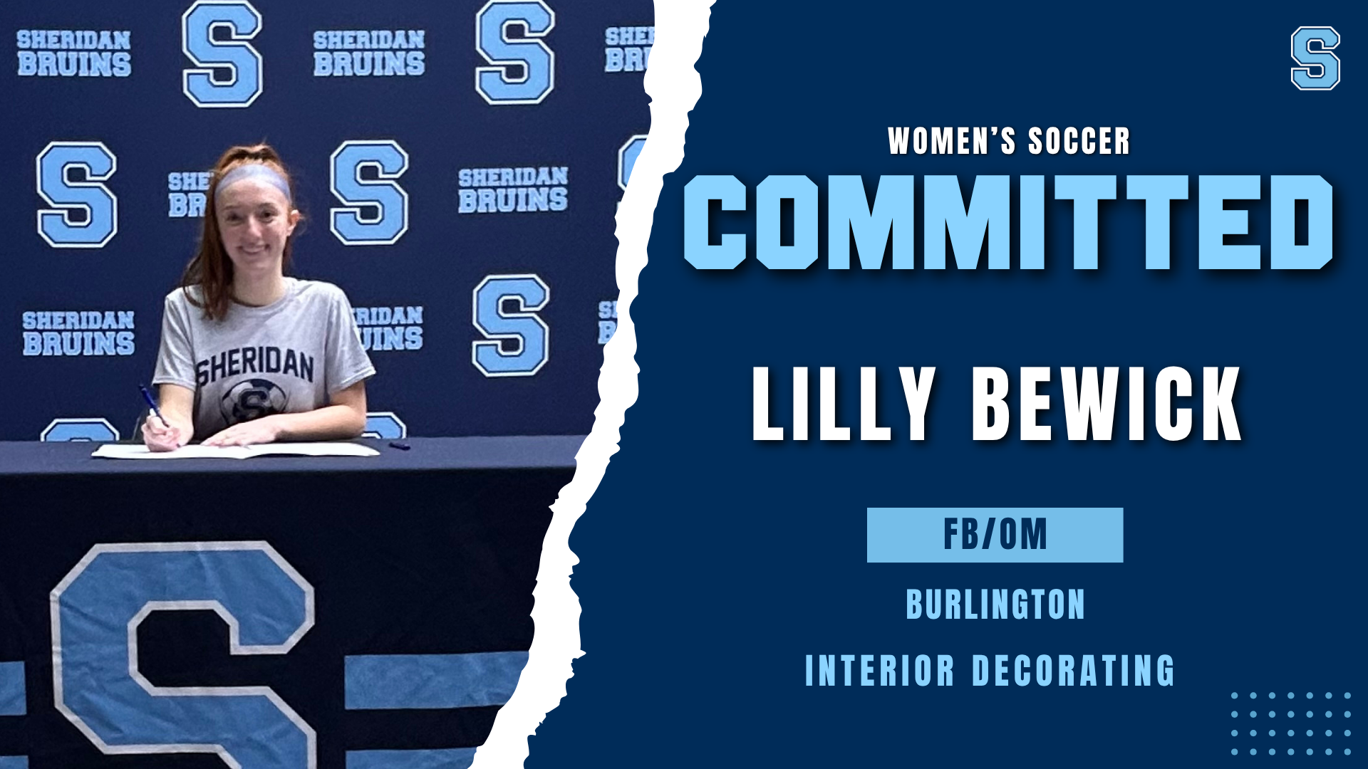 Women's Soccer Committed Player - Lilly Bewick