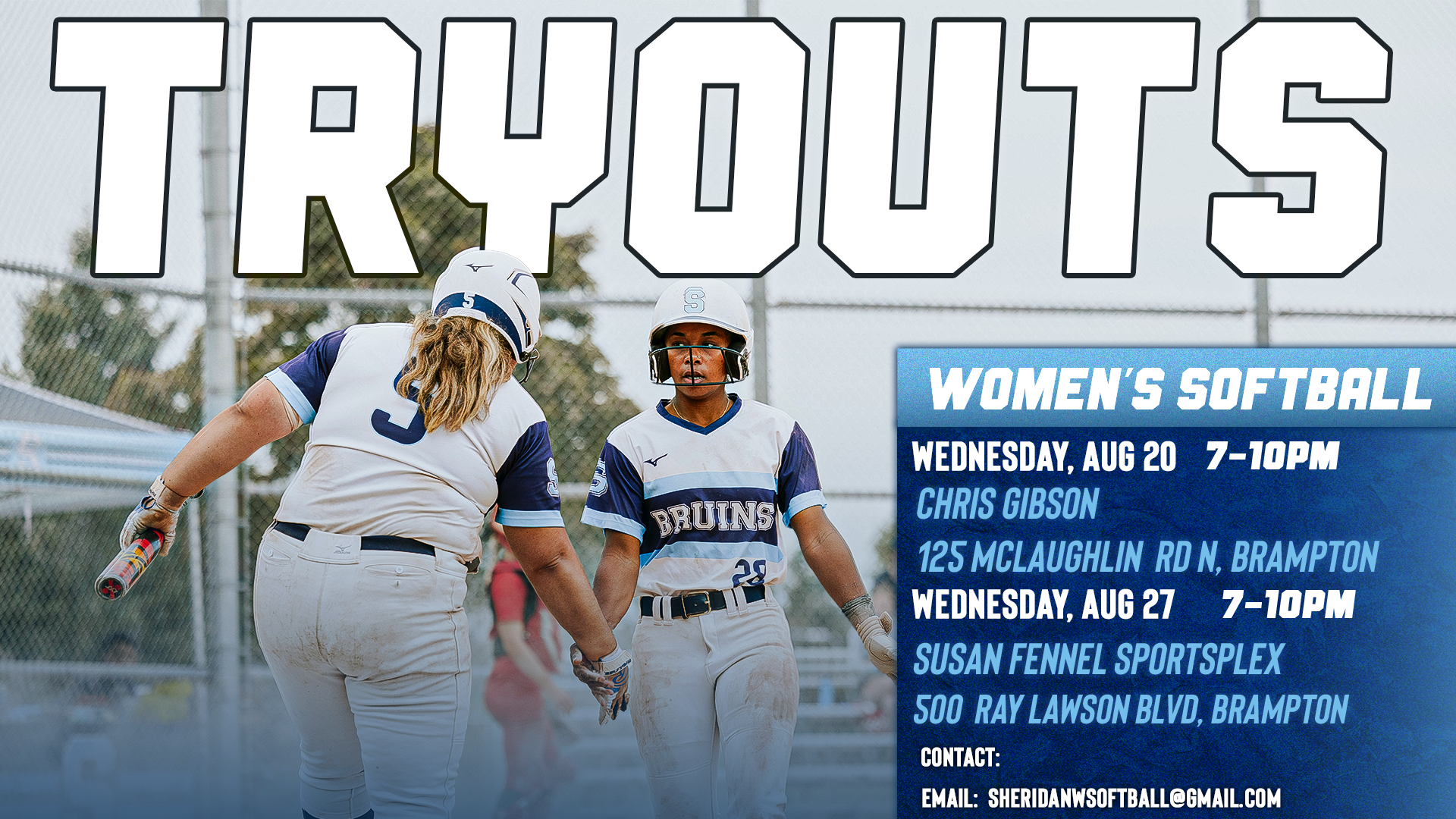 Varsity Women's Softball Tryouts