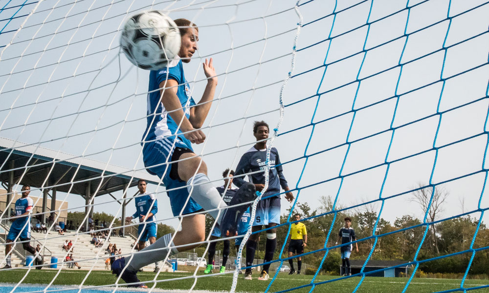 Men's soccer unable to climb out of early hole in home opener