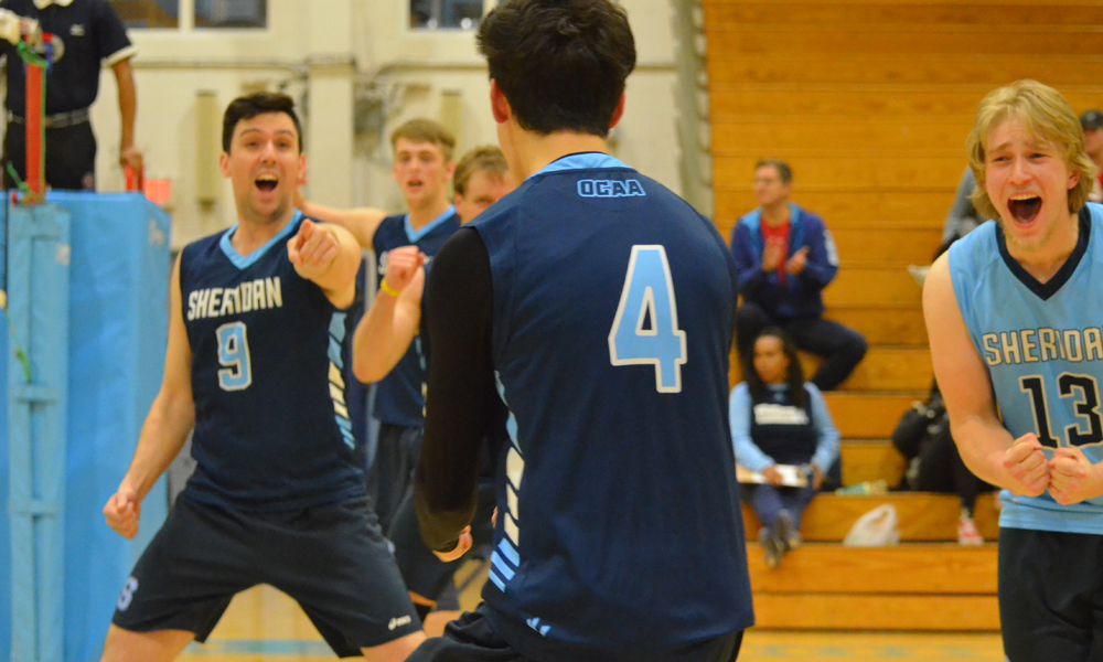 Men's volleyball fall in second straight five-setter