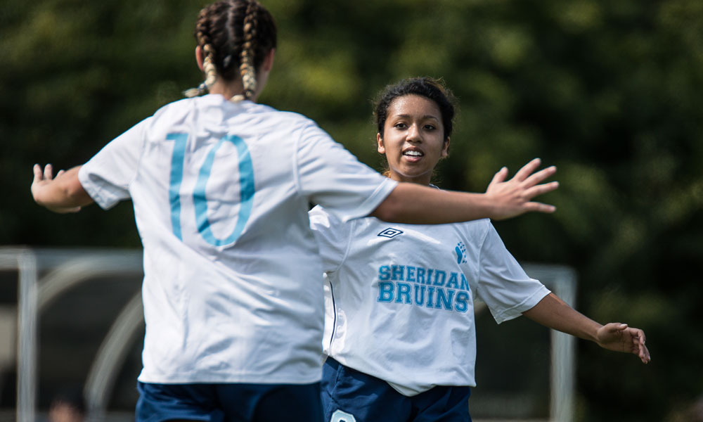 Strong second half powers women's soccer to win in home opener