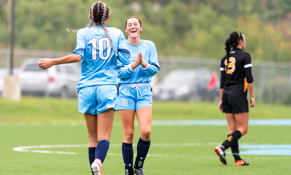 Women's soccer bounces back with win over Cambrian