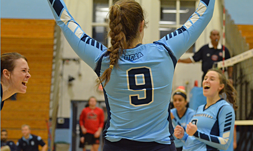 Women's volleyball have 3-match winning streak snapped