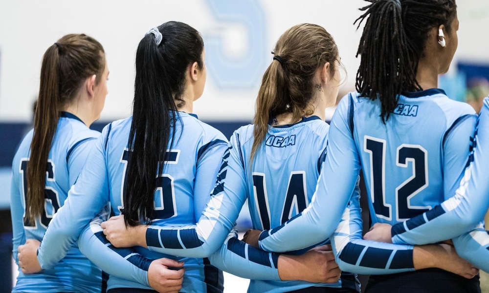 Women's volleyball swept on southwestern swing to cap first half